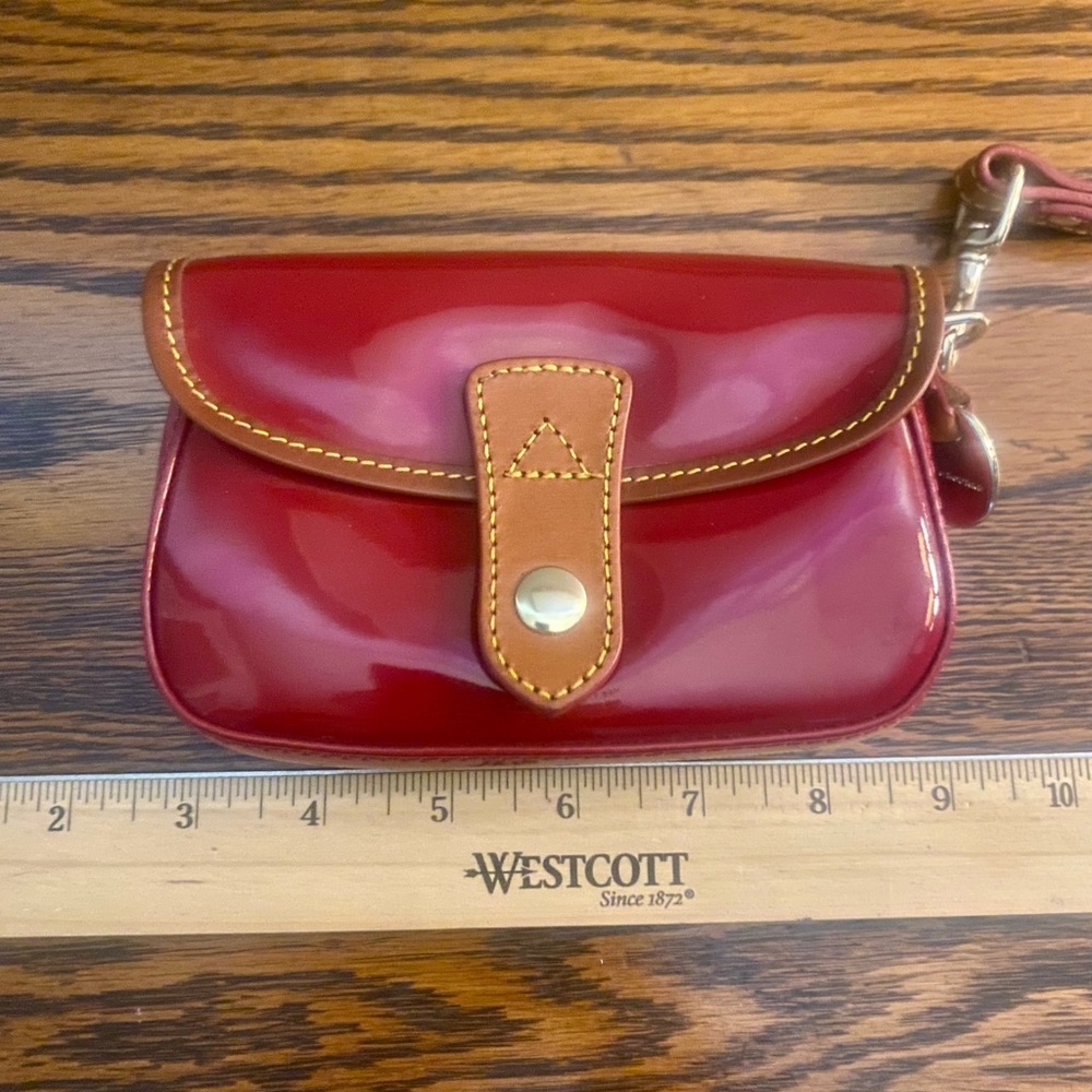 Dooney & Bourke Preppy Oncour Cabriolet Flap Wristlet - Picture 10 of 10